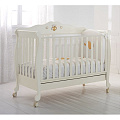 Детская кроватка Baby Expert Gustavo (Белый с цветным декором) — Фото