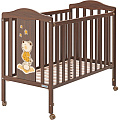 Детская кроватка Micuna Selsia 120 х 60 см с матрацем CH-620 (Chocolate) — Фото