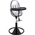 Стульчик для кормления Bloom Fresco Chrome Black/Noir Цвет основания Чёрный пластик (Серебристый
						
					) — Фото
