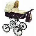 Детская коляска Stroller B&E Maxima Elite Xl 3 в 1, эко-кожа (206
						
					) — Фото