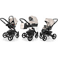 Детская коляска Esspero Tour Alu 3 в 1, шасси Black (Beige
						
					) — Фото