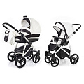 Детская коляска Esspero Newborn Lux 2 в 1, шасси Grey (White
						
					) — Фото
