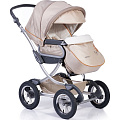 Детская коляска Geoby Baby C706 2 в 1 (Бежевый
						
					) — Фото