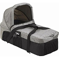 Люлька компактная Compact Pram для одно- и двухместных колясок Baby Jogger Elite (Gray
						
					) — Фото