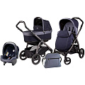 Детская коляска Peg-Perego Book S Pop-Up Completo & Modular 3 в 1 (Indigo
						
					) — Фото