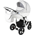 Детская коляска Bebe-mobile Toscana Ecco 2 в 1, эко-кожа (716s
						
					) — Фото