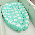 Гнёздышко для малыша  ByTwinz  "Babynest" (Совята мятные) — Фото