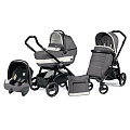 Детская коляска Peg-Perego Book Plus Completo 3 в 1, шасси Black (Ascot
						
					) — Фото