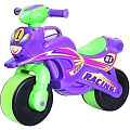 Беговел RT Motobike Racing арт. 138 (фиолетово-зеленый) — Фото