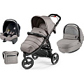 Детская коляска Peg-Perego Book Cross Modular System 3 в 1 (Mod.Beige
						
					) — Фото
