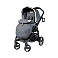 Детская прогулочная коляска Peg-Perego Book Plus Completo (Luxe grey
						
					) — Фото