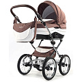 Детская коляска Tako Sunline 2 в 1 (Шоколад+Белый
						
					) — Фото
