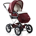 Детская коляска Geoby Baby C706 2 в 1 (Бордовый
						
					) — Фото