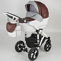 Детская коляска Bebe-mobile Toscana Ecco 2 в 1, эко-кожа (11z
						
					) — Фото