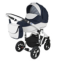 Детская коляска Bebe-mobile Toscana Ecco 2 в 1, эко-кожа (755S
						
					) — Фото