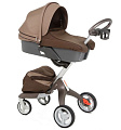 Детская коляска Stokke Dsland 2 в 1 (Brown
						
					) — Фото