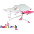 Растущая парта FunDesk Amare (pink) — Фото