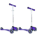 Самокат Y-Scoo RT Globber My Free New Technology с блокировкой колес (Purple) — Фото