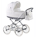 Детская коляска Roan Marita Elegance 2 в 1, 100% эко-кожа (S-160
						
					) — Фото