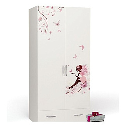 Двустворчатый шкаф Advesta Faery Swarovski