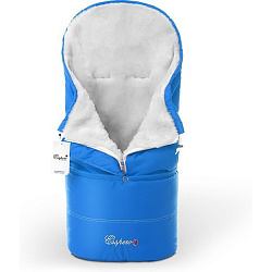 Конверт в детскую коляску Esspero Transformer White 100% шерсть
