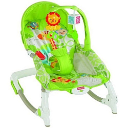 Кресло-качалка Fisher Price Львенок из Тропического Леса