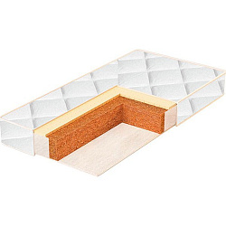 Чехол на детский матрас Bambola Coir Luxe 12 см, жаккард