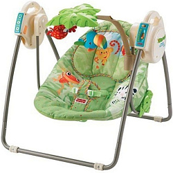 FP M6710  Люлька-колыбелька Fisher Price Тропический Лес