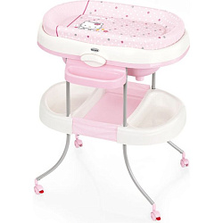 Пеленальный столик Brevi Acgua Light Hello Kitty с ванночкой 574/451