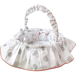 Плетеная корзина Italbaby Rabbit