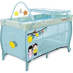 Детский манеж Asalvo Travel Cot Mix Plus с пеленатором