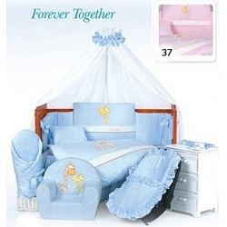 Комплект в кроватку Tuttolina Forever Together, 7 предметов