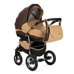 Детская коляска Aneco Venezia Lux Alu 2 в 1, эко-кожа