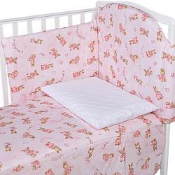 Детское постельное белье Italbaby Bunny, 5 предметов