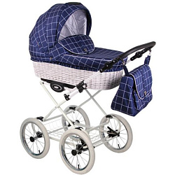Детская коляска Lonex Classic Retro R-White 2 в 1