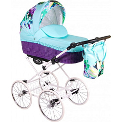 Детская коляска lonex Classic Retro Garden 2 в 1