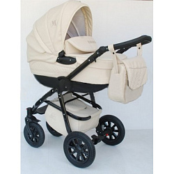 Детская коляска Aneco Maggini S 2 в 1, эко-кожа