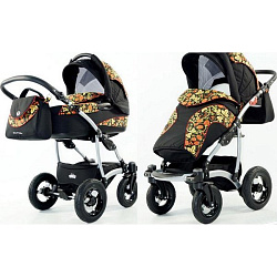 Детская коляска Calisto Modern Line Khokhloma Collection 2 в 1