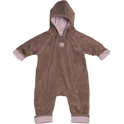 Комбинезон детский Red Castle Zip Up S1 Taupe флис/хлопок