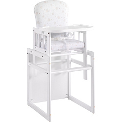 Стул-стол для кормления Micuna T-950 Plus White