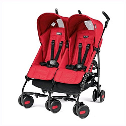 Детская коляска-трость для двойни Peg-Perego Pliko Mini Twin
