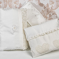 Одеяло для люльки Picci Luxary Flora Hearts