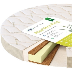 Детский круглый матрас Plitex Aloe Vera Ring