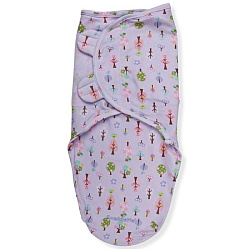 72810 Конверт для пеленания из хлопка на липучке Summer Infant SwaddleMe  размер s/m Деревья