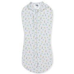 Summer Infant Конверт для пеленания новорожденных на молнии Swaddlepod размер S