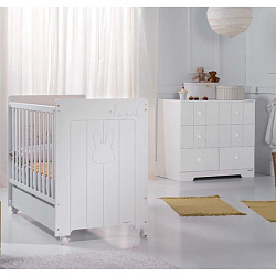 Детская кроватка Micuna Bunny Plus колесо