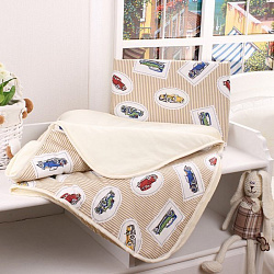 Детский плед Makkaroni Kids Retro club