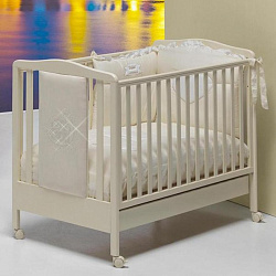 Детская кроватка Bambolina Soffio Alcantara