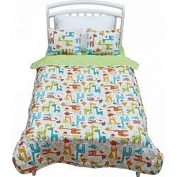Покрывало + 2 декоративные подушки для дошкольников Shapito by Giovanni Safari Kids 170 х 110 см