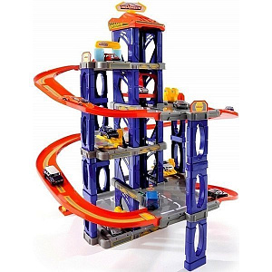 Паркинг Smoby 5-уровневый + 1 авто Majorette арт. 2059996